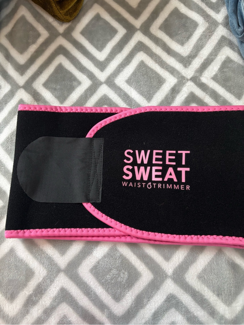 Sweet Sweat Waist Trimmer Belt-Adjustable Workout Belt-Small